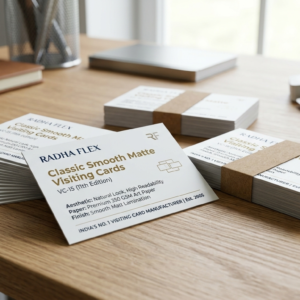 Classic Smooth Matte Visiting Cards (VC-15) – 11th Edition